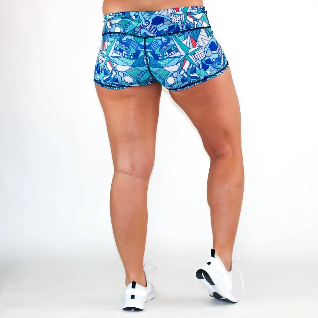 Geo Skull Assault Shorts