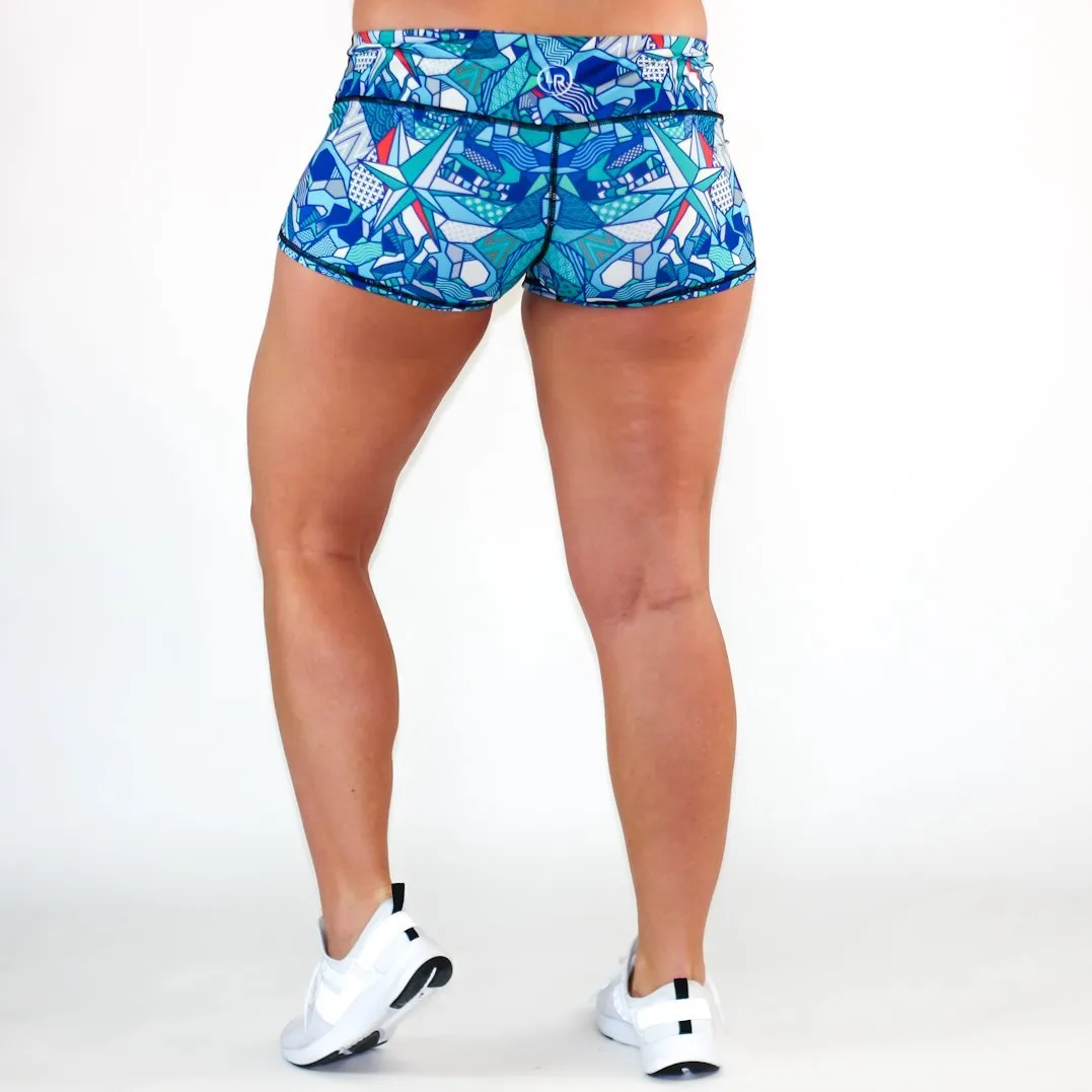 Geo Skull Assault Shorts