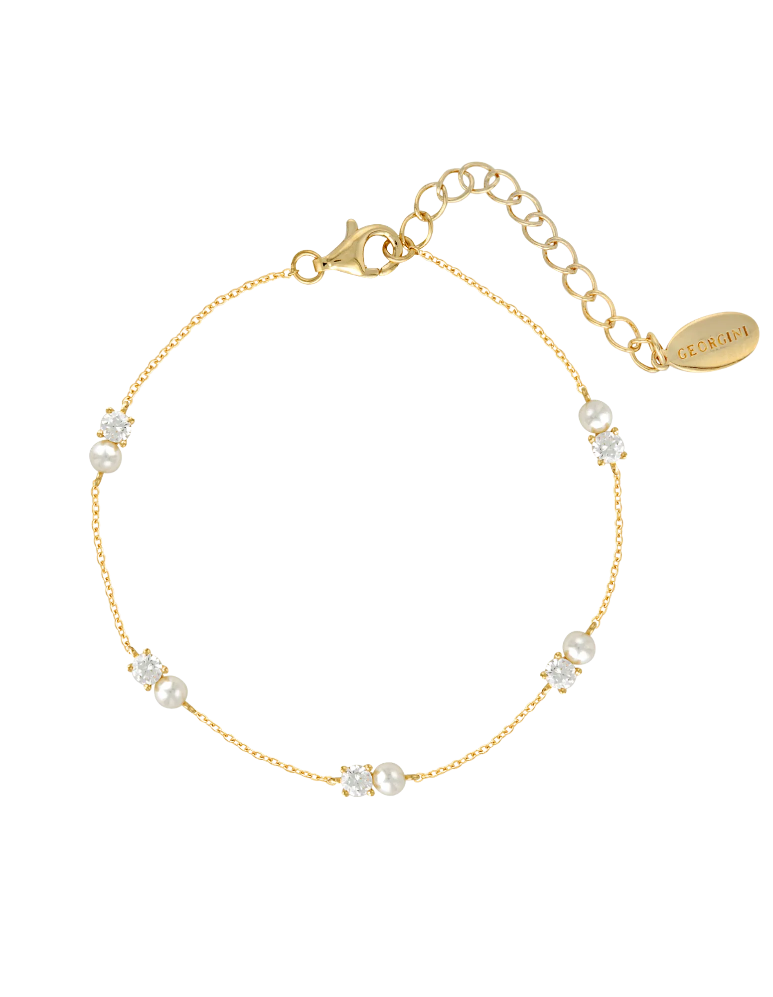 Georgini Snow Drop Bracelet - Gold