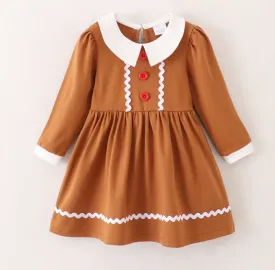 GINGERBREAD COOKIE DRESS PREORDER