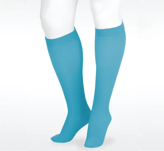 Juzo Dynamic Knee High 30-40 mmHg w/ 5 cm Silicone Band, Trend Colors