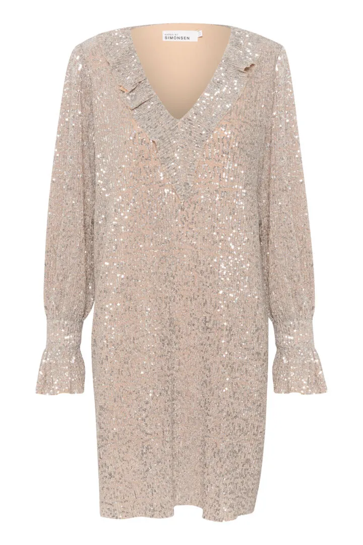 Karen By Simonsen Nova sequin Dress in Tuffet