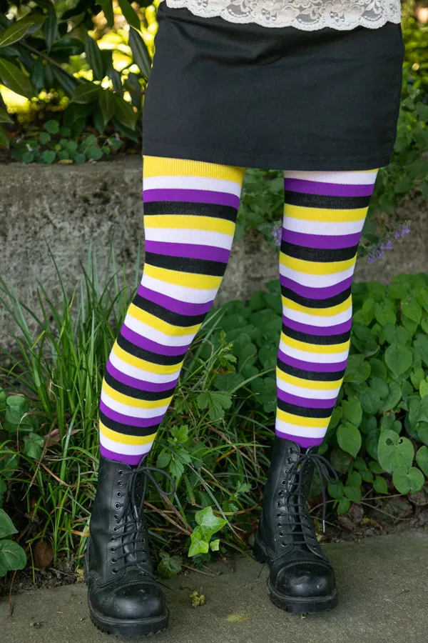 Longer Original Pride Stripes Tube Socks