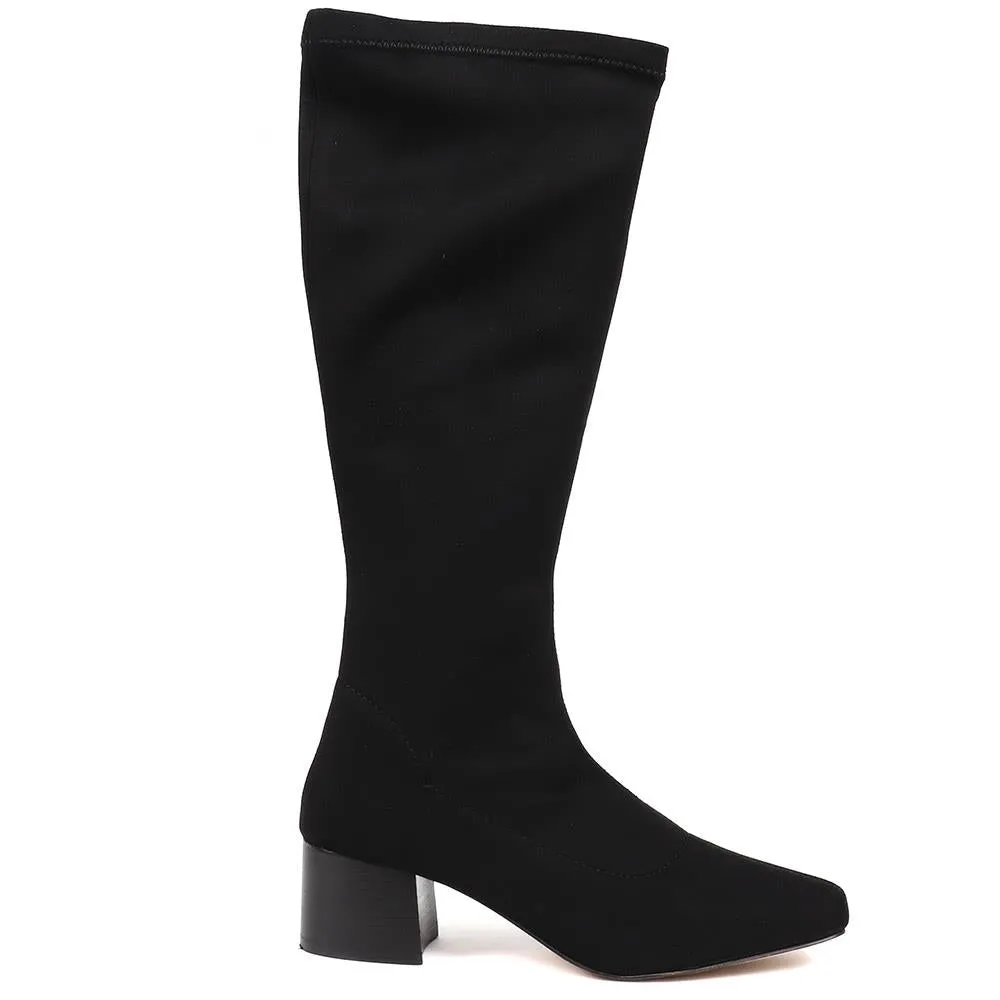 Louella Knee High Leather Boots - LOUELLA / 324 246