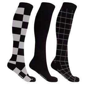 Men's Starter Compression Socks // Black (3-Pairs)