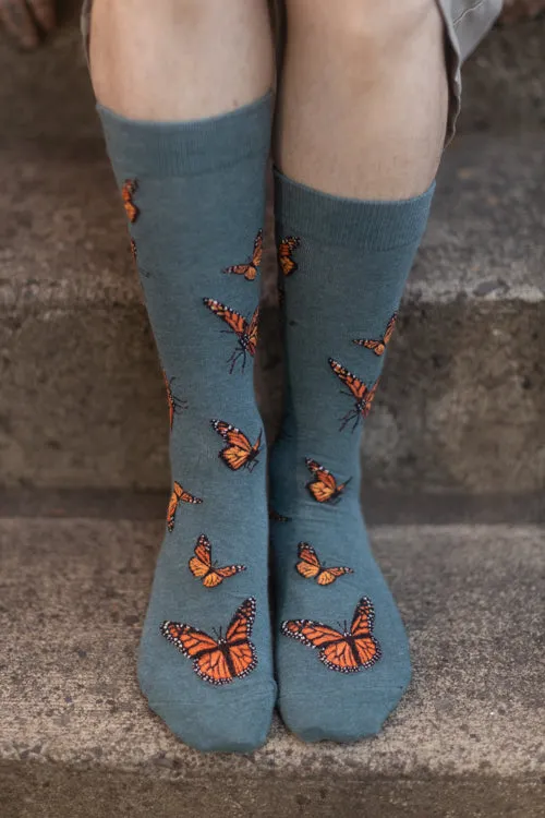 Monarch Butterfly Knee High