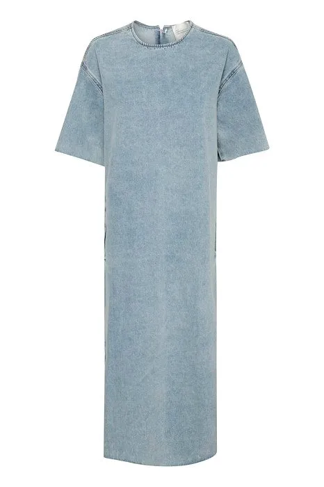 My Essential Wardrobe Latti dress in Medium Blue