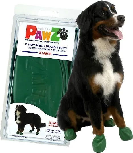 Pawz Waterproof Rubber Dog Boots