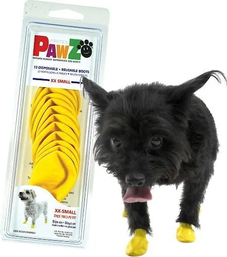 Pawz Waterproof Rubber Dog Boots