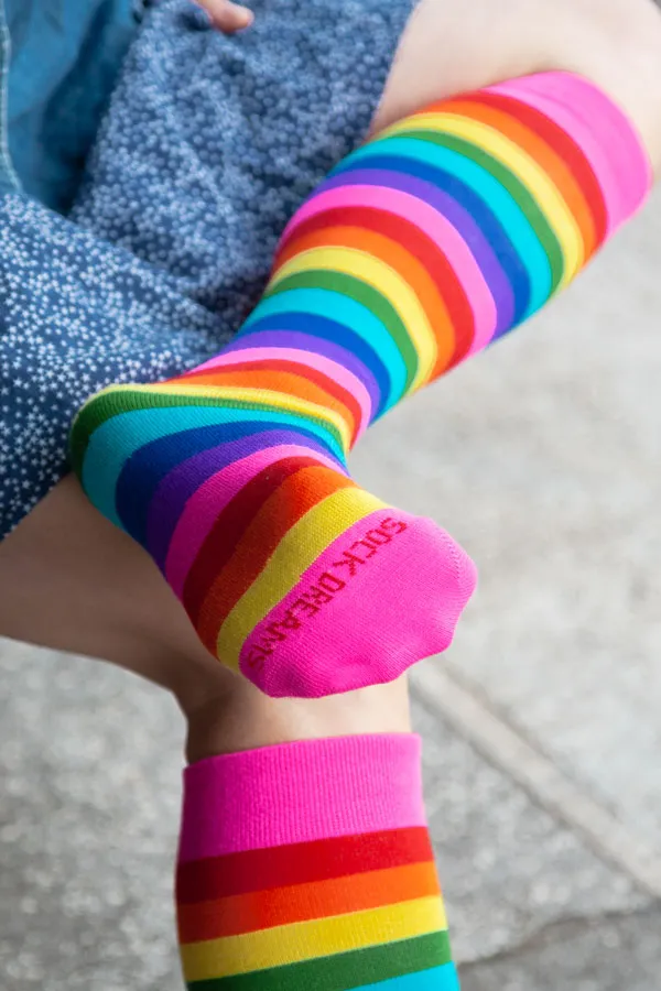 Pride Stripes Knee High Socks