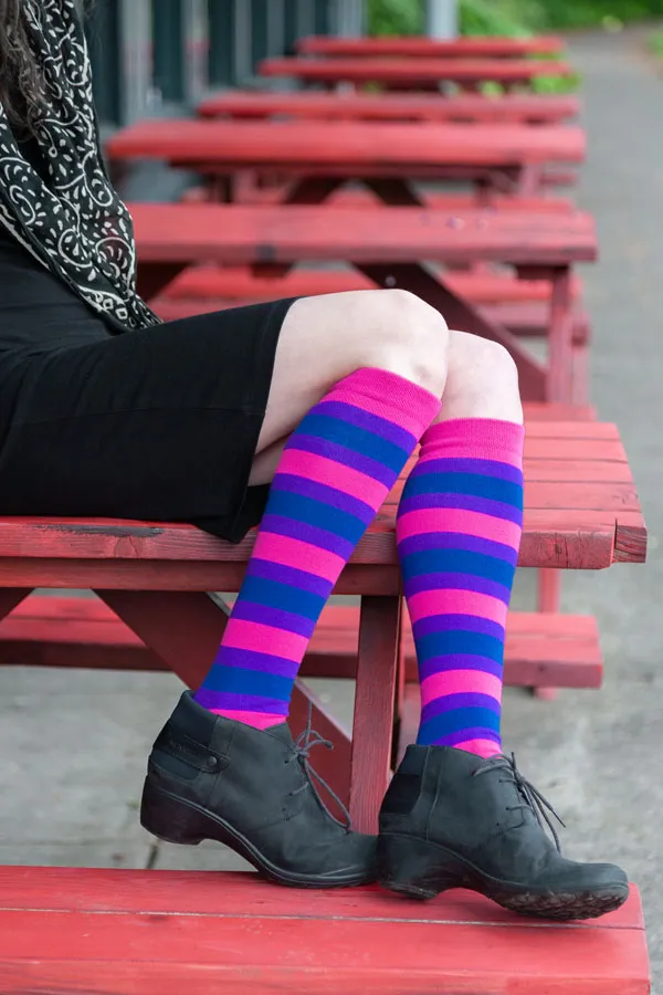 Pride Stripes Knee High Socks