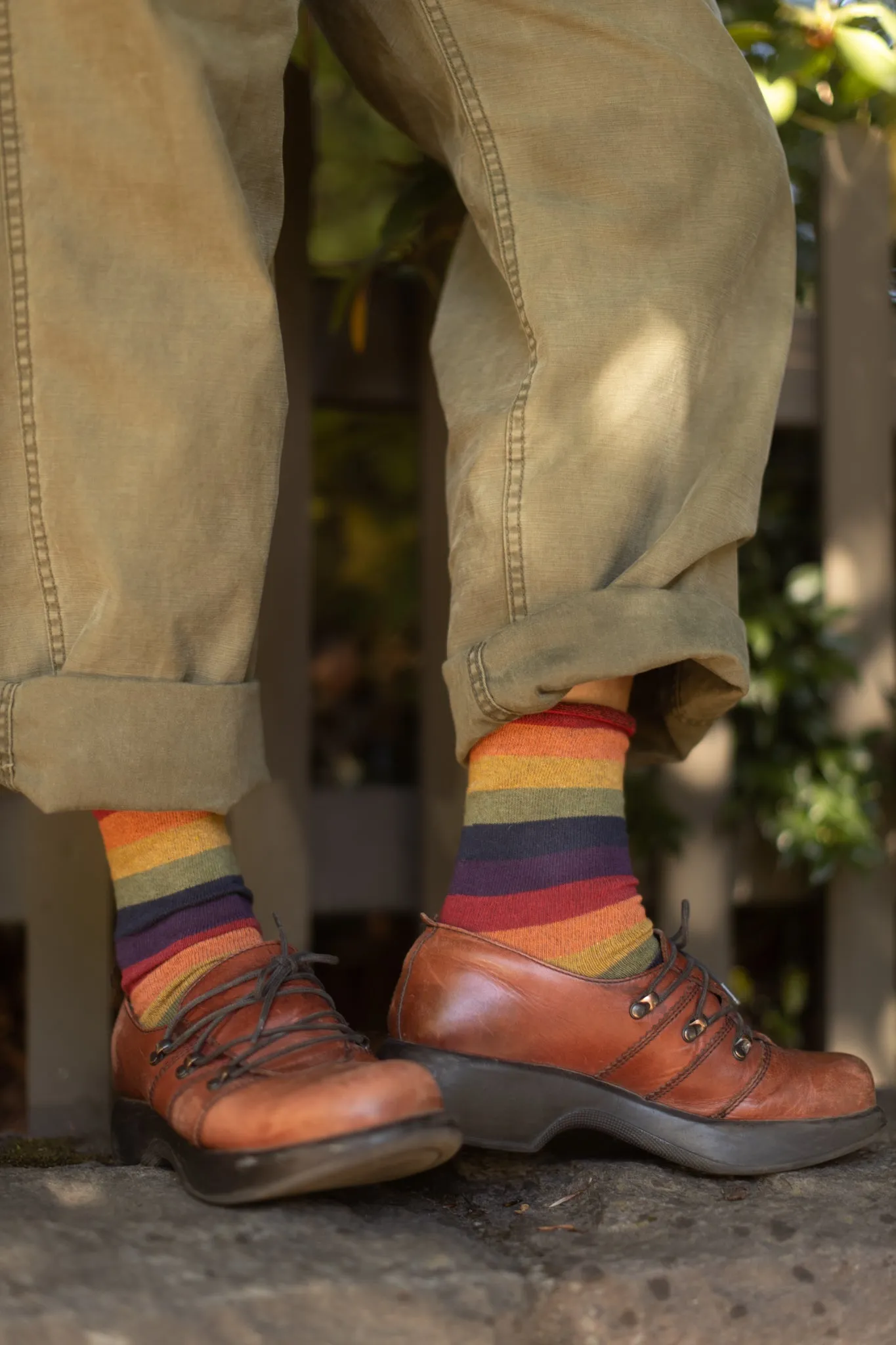 Roll Top Crew - Harvest Rainbow