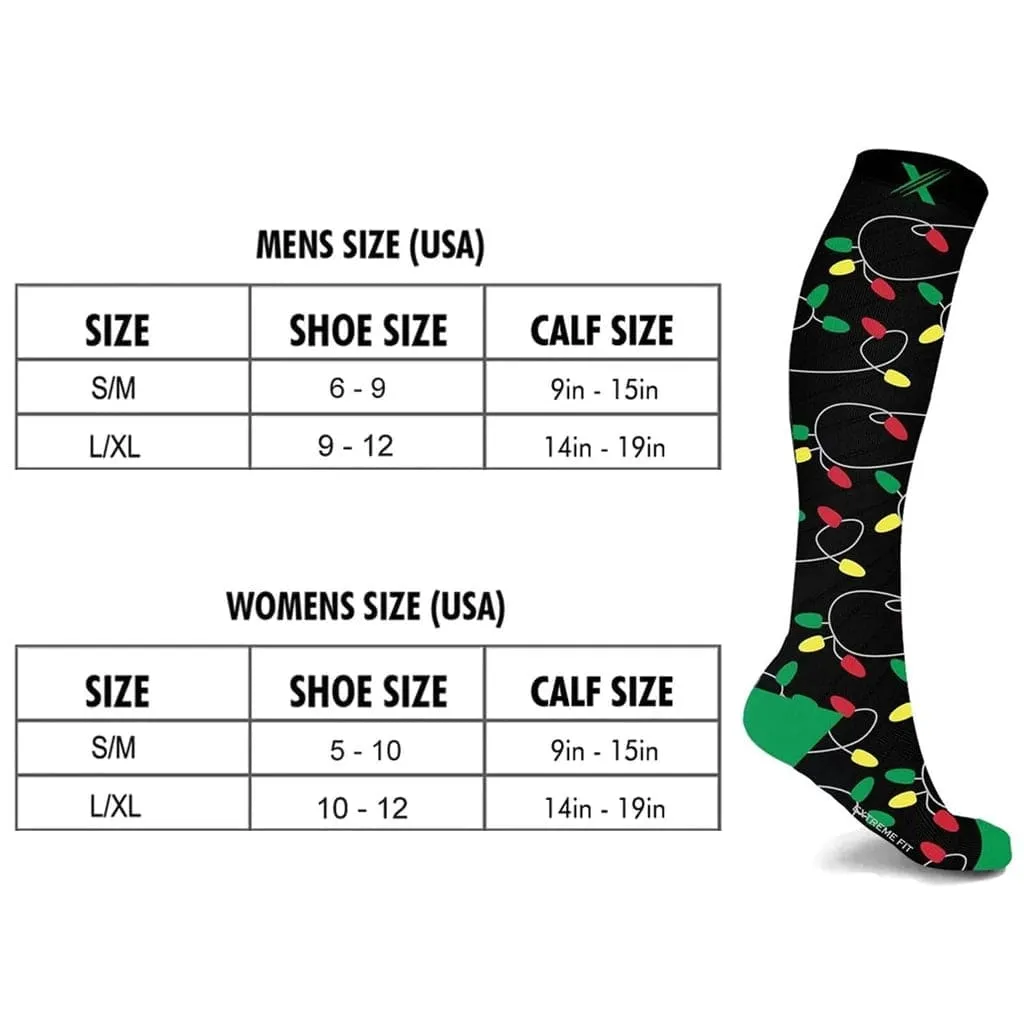 Tangled Lights Compression Socks