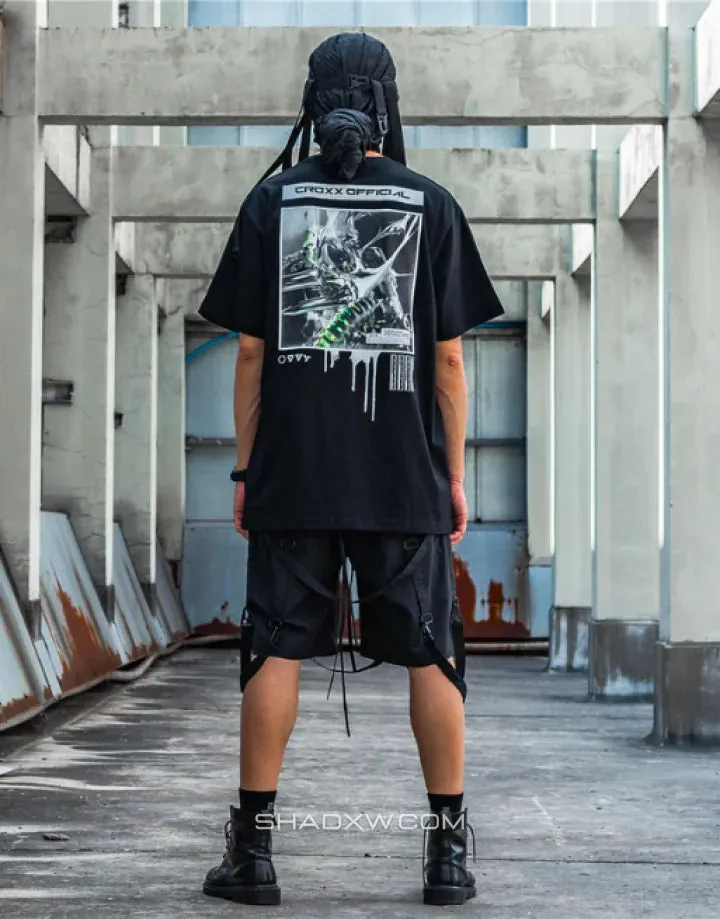 Techwear graphic shirt