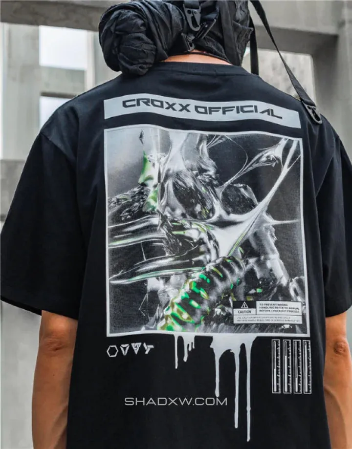 Techwear graphic shirt