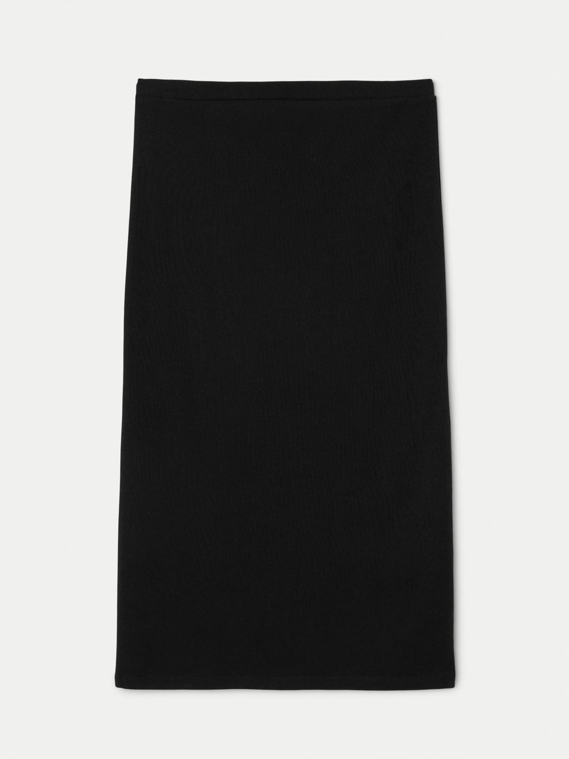 The Jersey Skirt in Washed Black