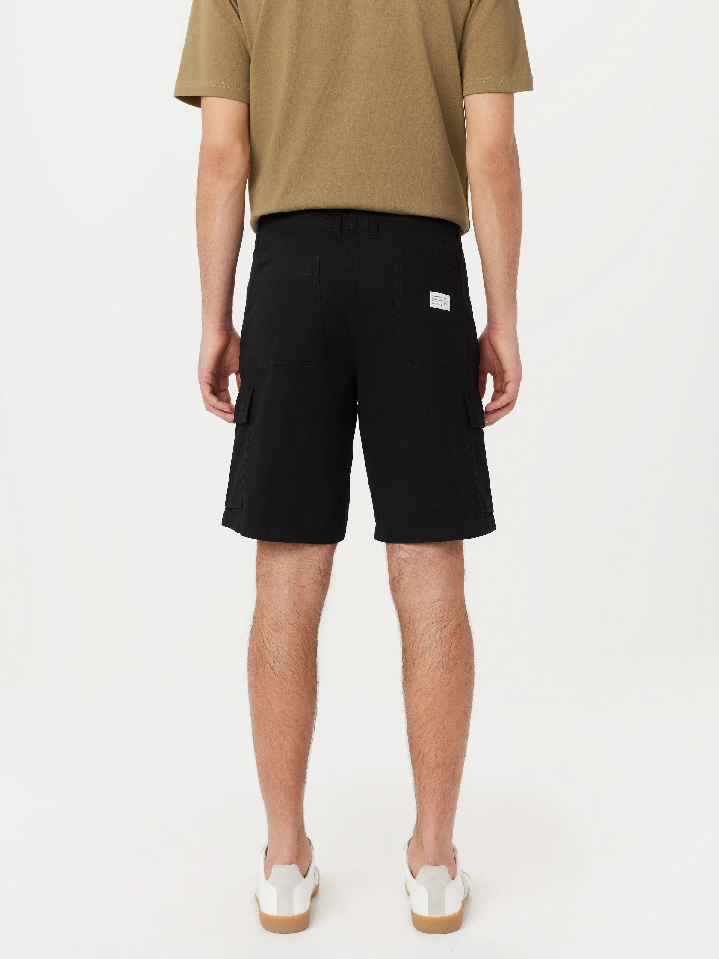 The Joey Cargo Short in Black