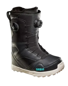 Thirtytwo Stw Double Boa Womens Snowboard Boots - Black - 2023