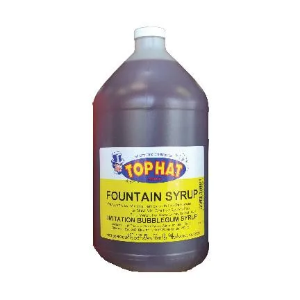 Top Hat Snow Cone Syrup, 1 gal.