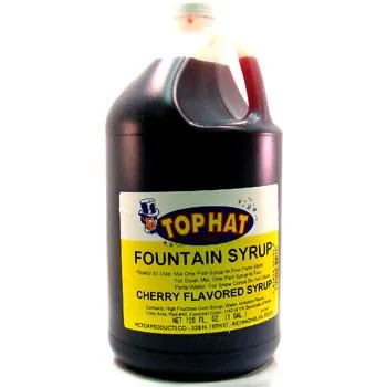 Top Hat Snow Cone Syrup, 1 gal.