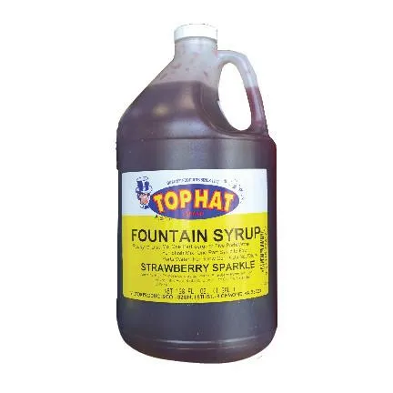 Top Hat Snow Cone Syrup, 1 gal.